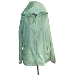 Women's Penmans Windbreaker Jacket XL Light Green